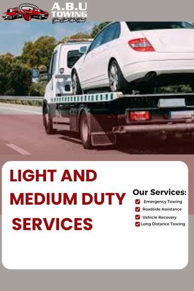 Light and Medium Duty Tow Service